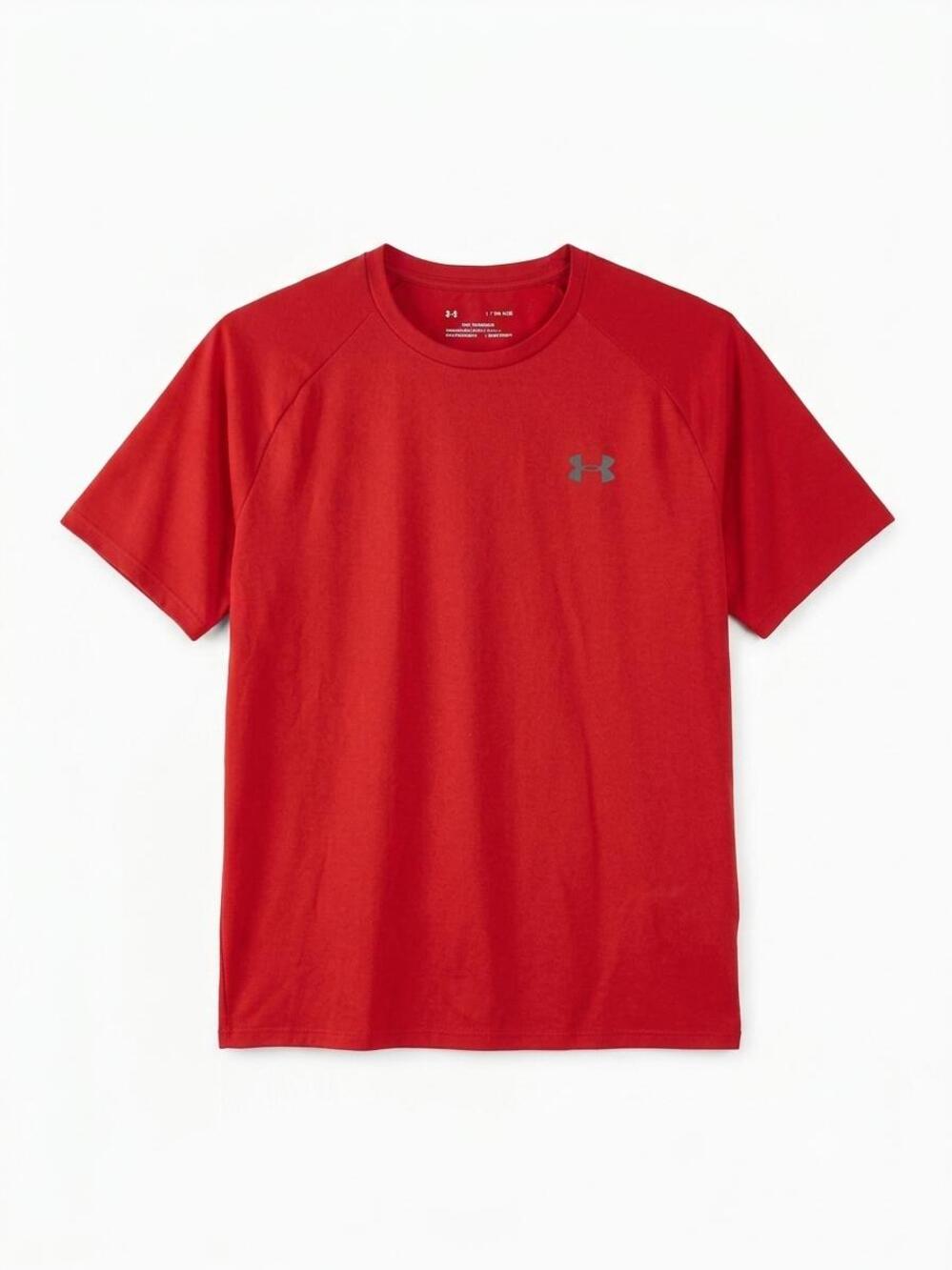 Under Armour Men's Red Athletic T-Shirt